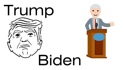 Trump vs Biden Media Laugh it off