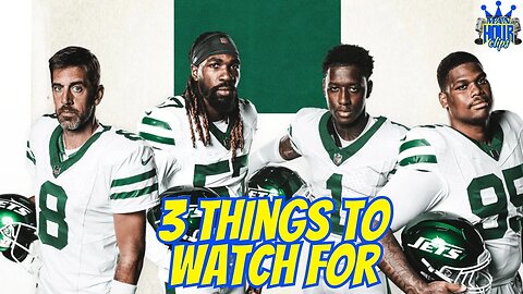 Bills vs Jets; 3 things to Look For