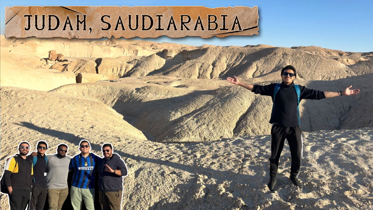 Hiking in Judah, Saudi Arabia!