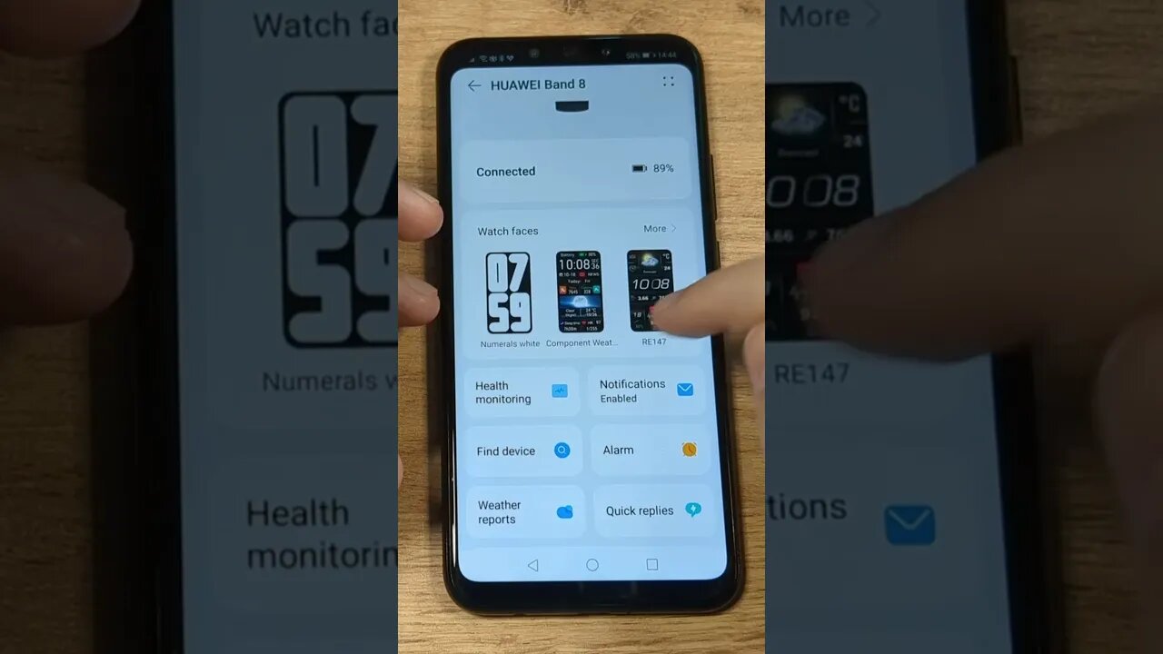 Huawei Band 8 How to Setup Notifications #Shorts #HuaweiBand8 #SetupNotifications#SmartwatchTutorial