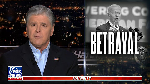 Sean Hannity: Biden Would Rather Put Americans In Extreme Danger Than Admit Trump Was Right