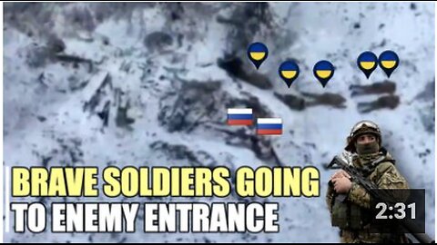 2 Russian soldiers capture Ukrainian group at Kleshcheevka trench hole