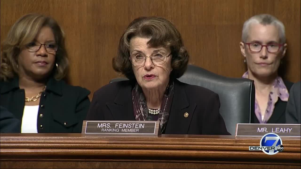 Sen. Feinstein slams Kavanaugh's behavior in committee hearing