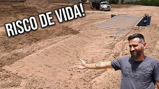 Enterrar CONTAINER para fazer um BUNKER? NÃO FAÇA ISSO!
