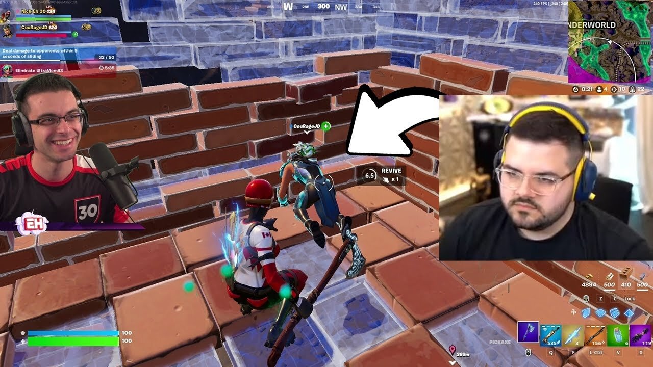 Nick Eh 30 Made CourageJD LEAVE The Game..