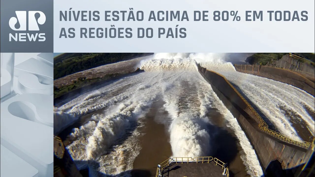 Reservatórios de hidrelétricas fecham março com melhor nível de armazenamento da última década