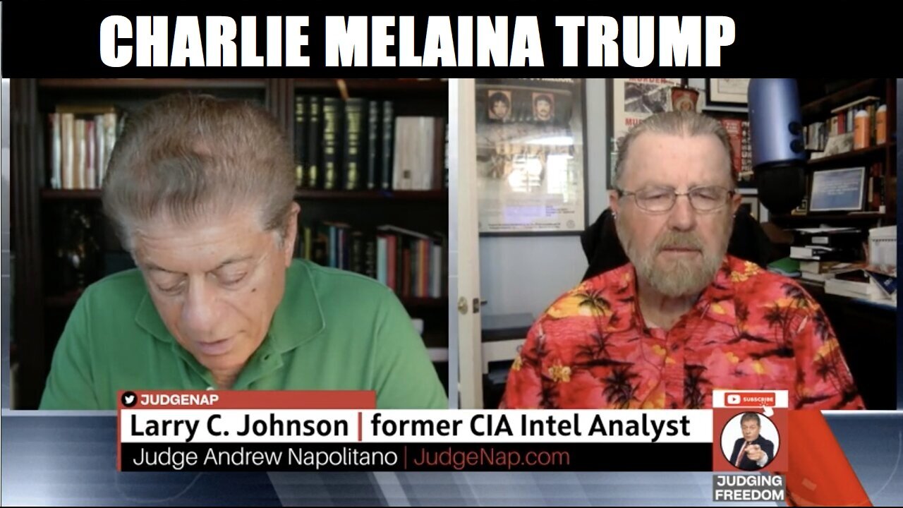 JUDGING FREEDOM W/ FMR CIA ANALYST LARRY JOHNSON-ISRAEL ABOUT TO EXPLODE