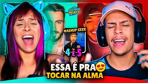 MASHUP GEEK 4 e 5 Dreicon ft. JRP | [React em Casal] 🔥