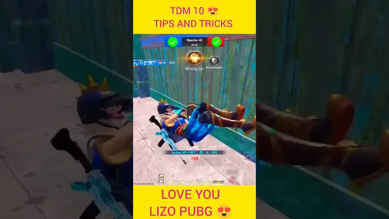 @LIZOPUBG 10😱TDM TIPS AND🤯TRICKS @KingAnBru #lizopubg #kinganbru #shorts #shortvideo #short