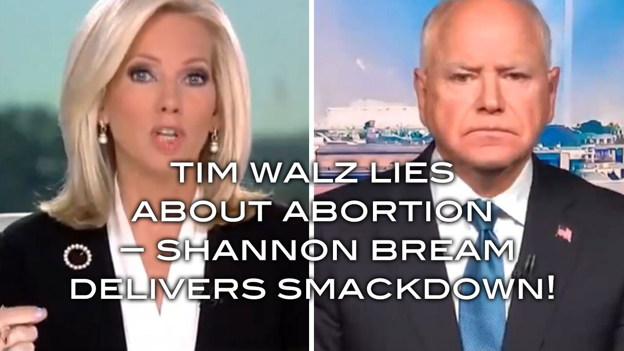 Tim Walz Lies About Abortion - Shannon Bream Delivers SMACKDOWN!