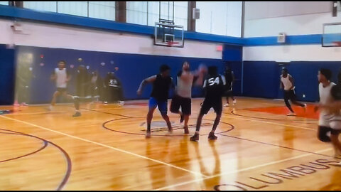 Basketball ScoutZ TV NYC PRO Day- Camilleri with the Assist