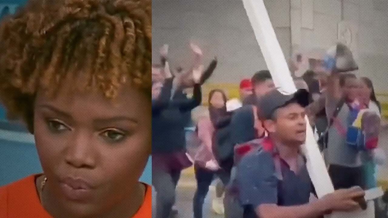 Karine Jean-Pierre Claims The Border Is Secure And No One Is Walking Across