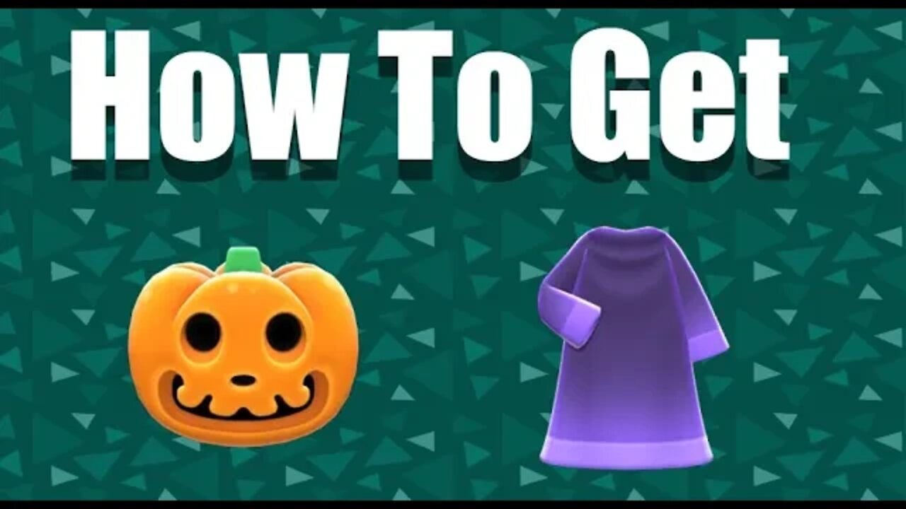 How to get Jack's Face and Jack's Robe in ACNH