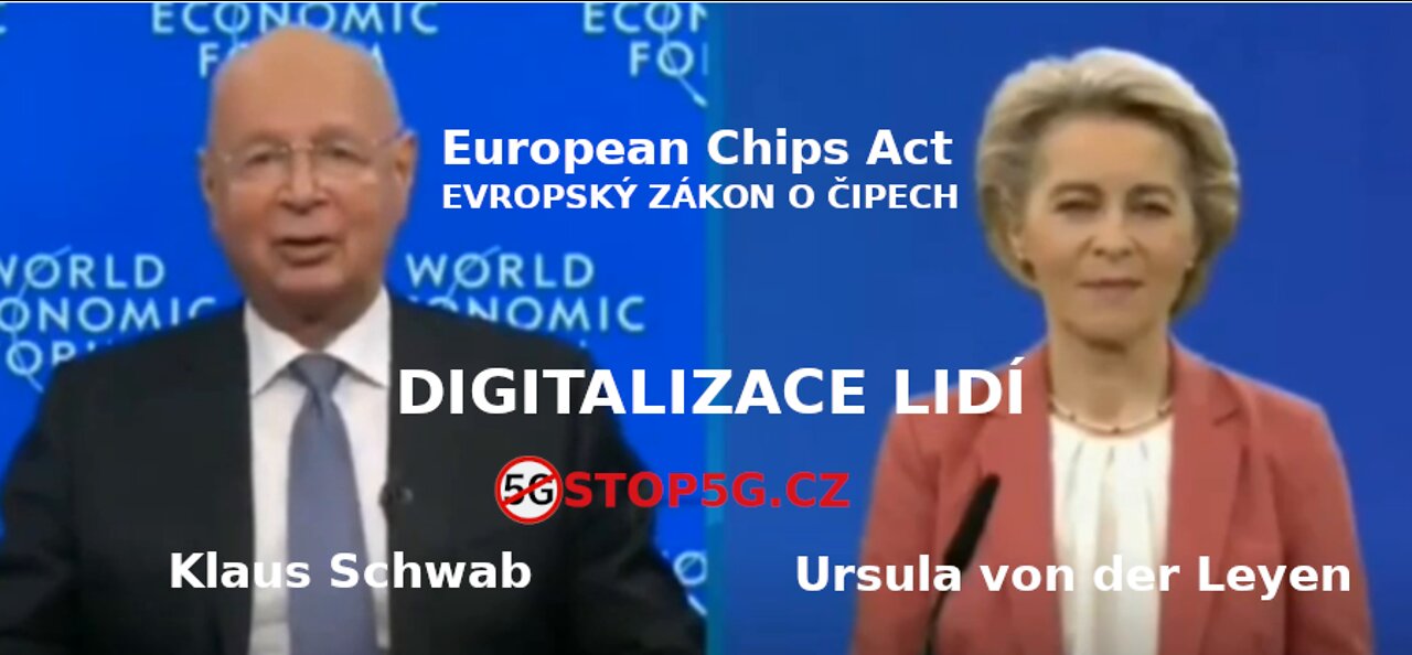 DIGITALIZACE LIDÍ - ECONOMIC FORUM – Klaus Schwab – Ursula von der Leyen