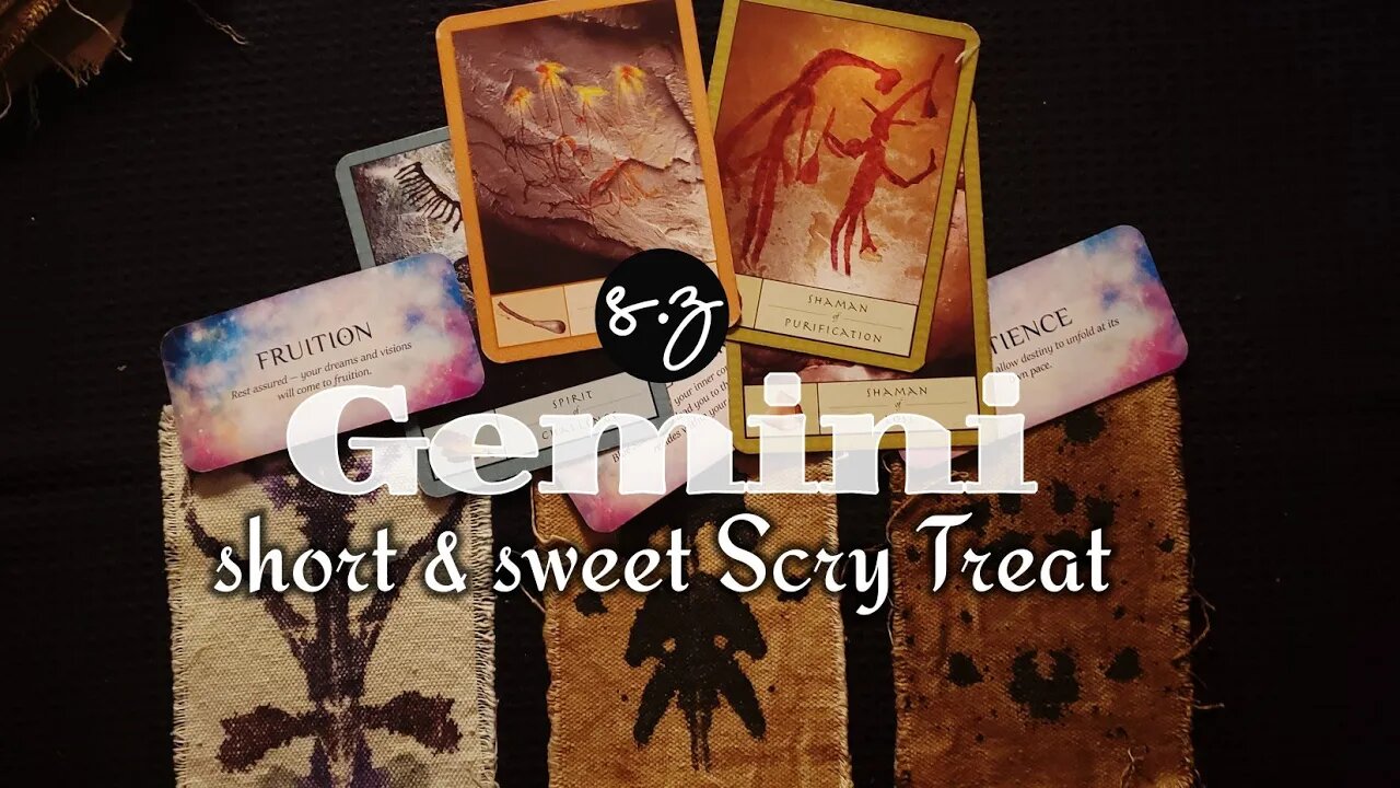 Gemini 🎁 Solstice Scrolls & Holiday Tarot Treat (5min ish)