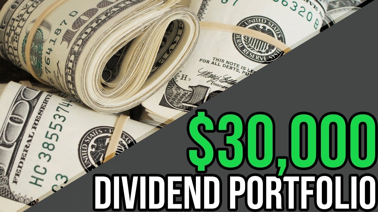 Revealing My $30,000 Dividend Stock Portfolio | Portfolio Update #1