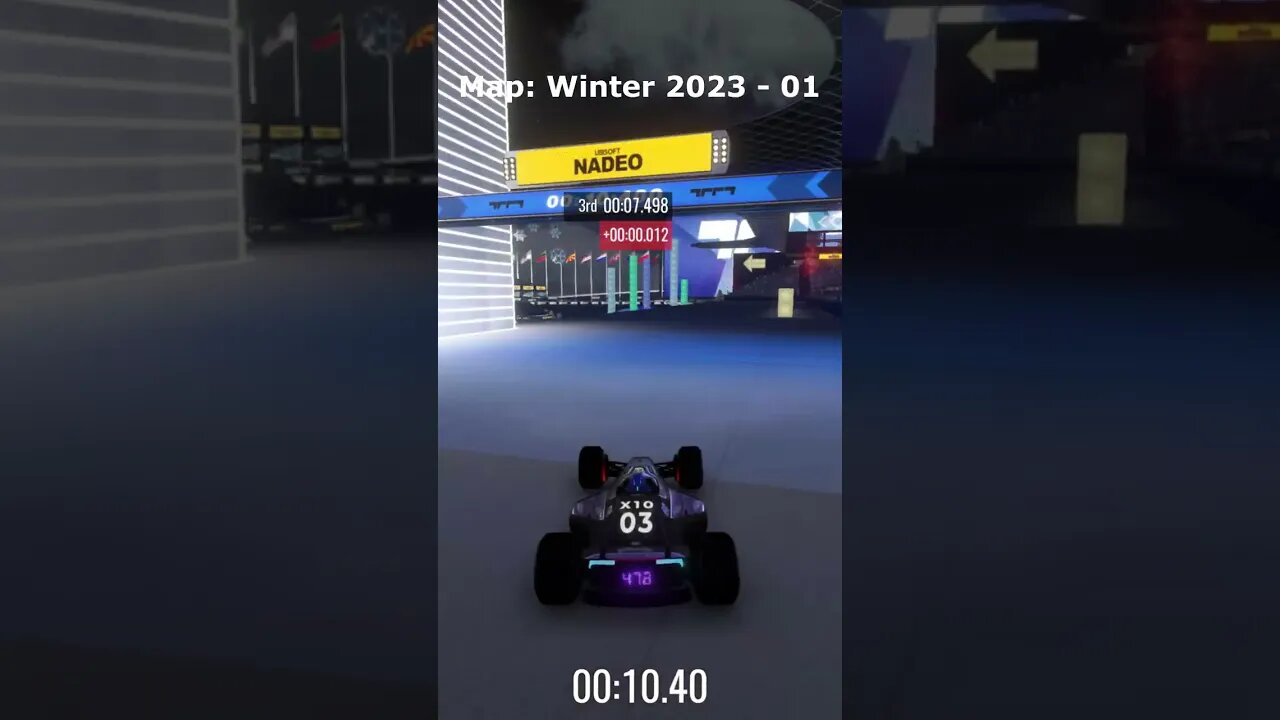 Winter 2023 Campaign - 01 - Trackmania2020 #trackmania2020 #tm2020 #shorts #gamingshorts #games