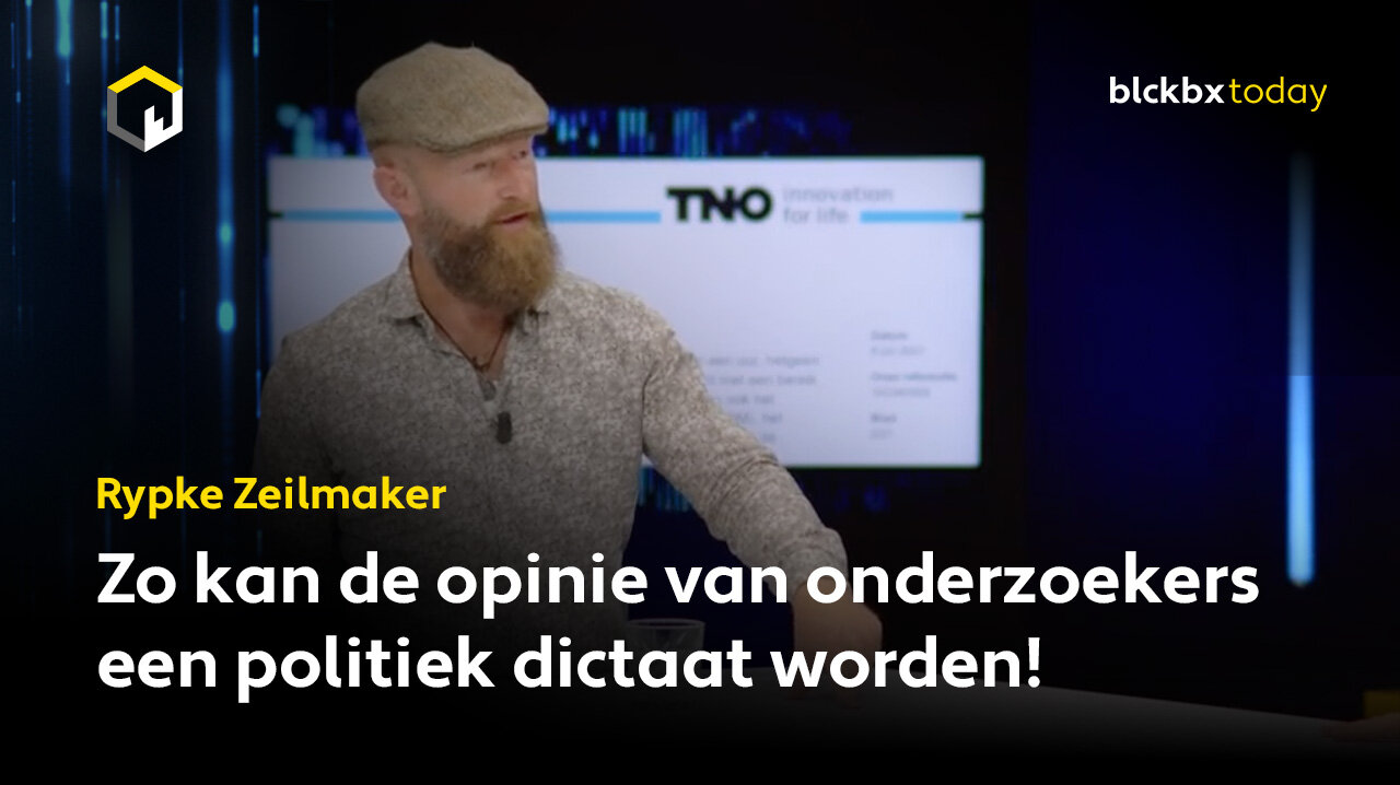 Rypke Zeilmaker: "Zo kan de opinie van 1 of 2 onderzoekers een politiek dictaat worden!"