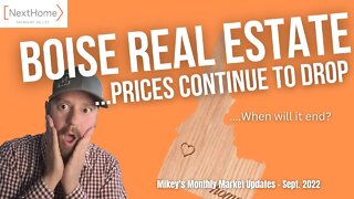 Prices keep dropping! - Boise Idaho Real Estate Market