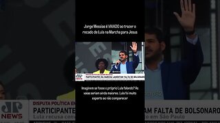 Jorge Messias é VAIADO ao trazer o recado de Lula na Marcha para Jesus