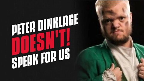 Hornswoggle says Peter Dinklage Doesn't Speak for the Dwarf Community