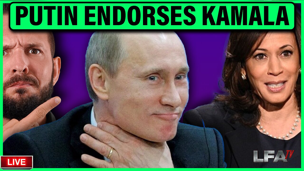 PUTIN JUST ENDORSED KAMALA HARRIS FOR PRESIDENT | MATTA OF FACT with RYAN MATTA 9/5/24 2pm