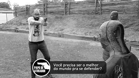 Você precisa ser o melhor atirador do mundo pra se defender