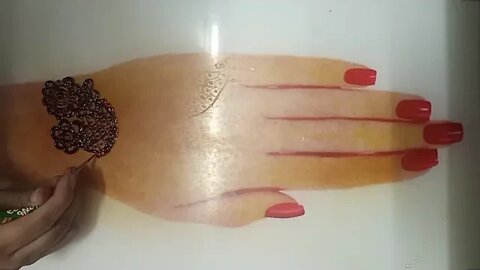 Winter Mehandi Idea