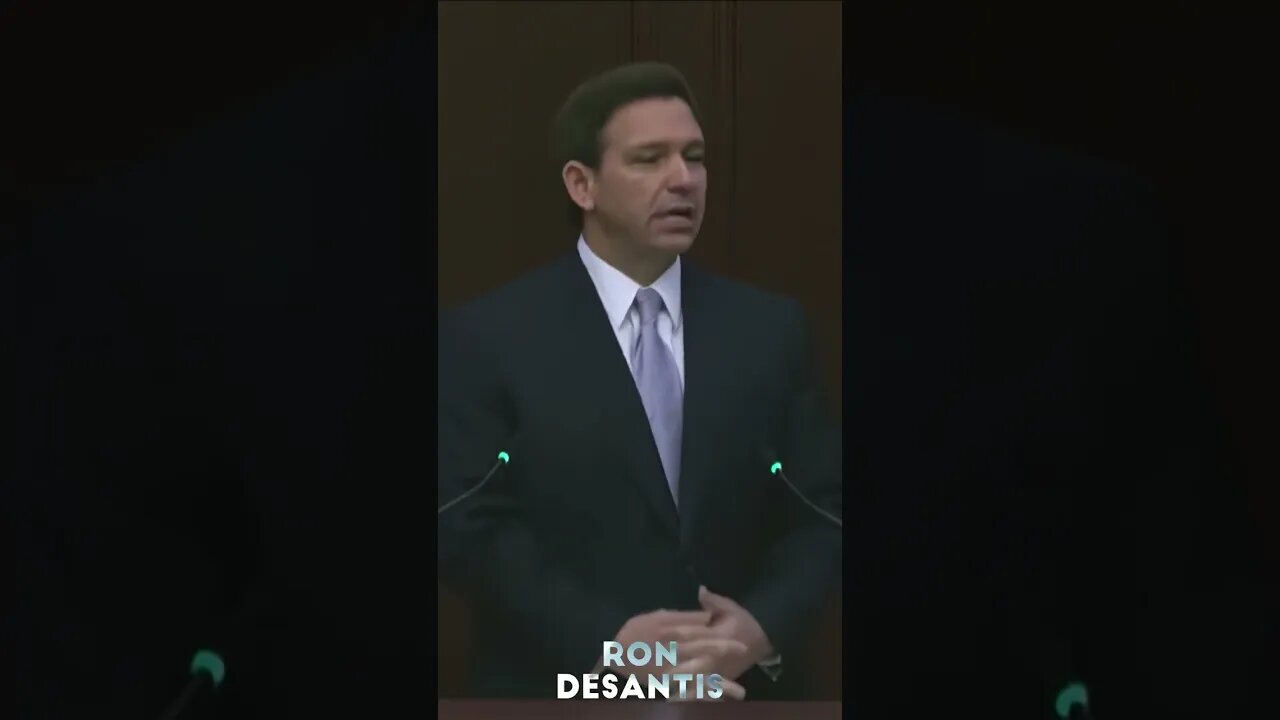 Ron DeSantis, On Protecting Children From Gender Mutilating Procedures (Chloe Cole)