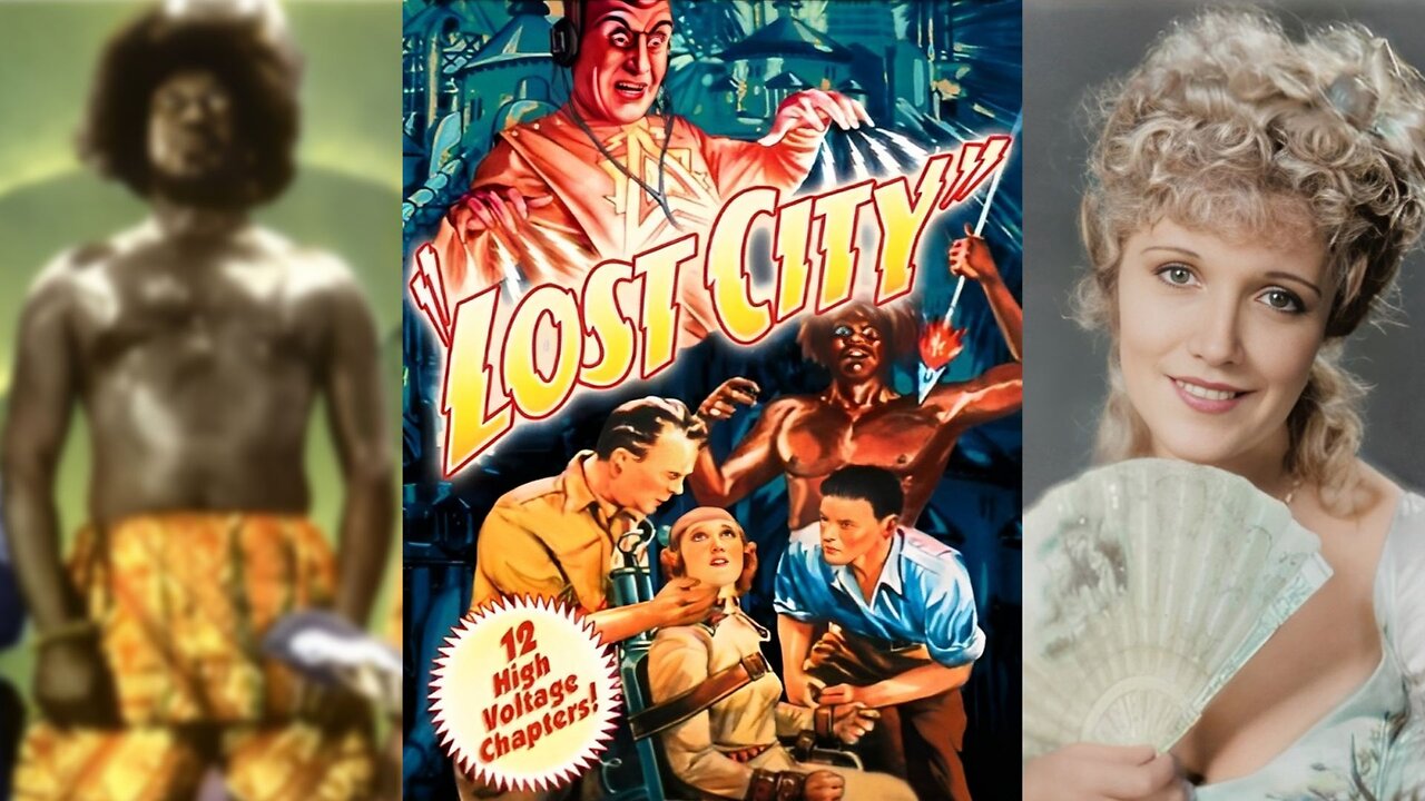 THE LOST CITY (1935) William 'Stage' Boyd & Claudia Dell | Action, Adventure, Romance | B&W