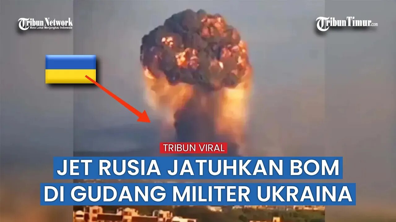 Pasukan Dirgantara Rusia Hancurkan Gudang Militer Ukraina di Artemovsk