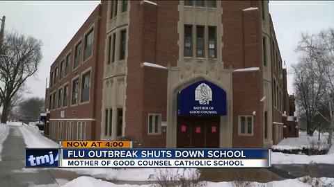 Milwaukee elementary school closes for the rest of the week due to high number of sick students