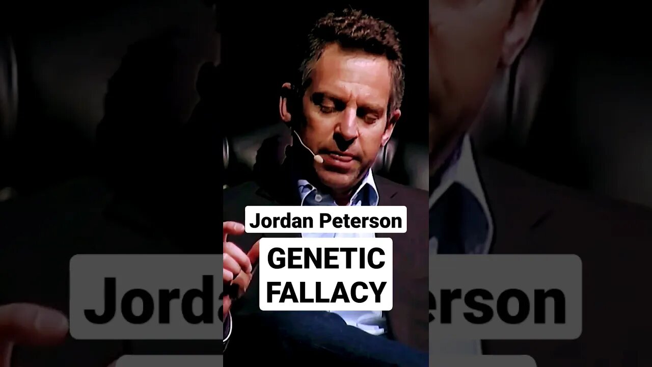 Jordan Peterson FALLACY #jordanpeterson #samharris #god #atheism #religion #christianity #philosophy