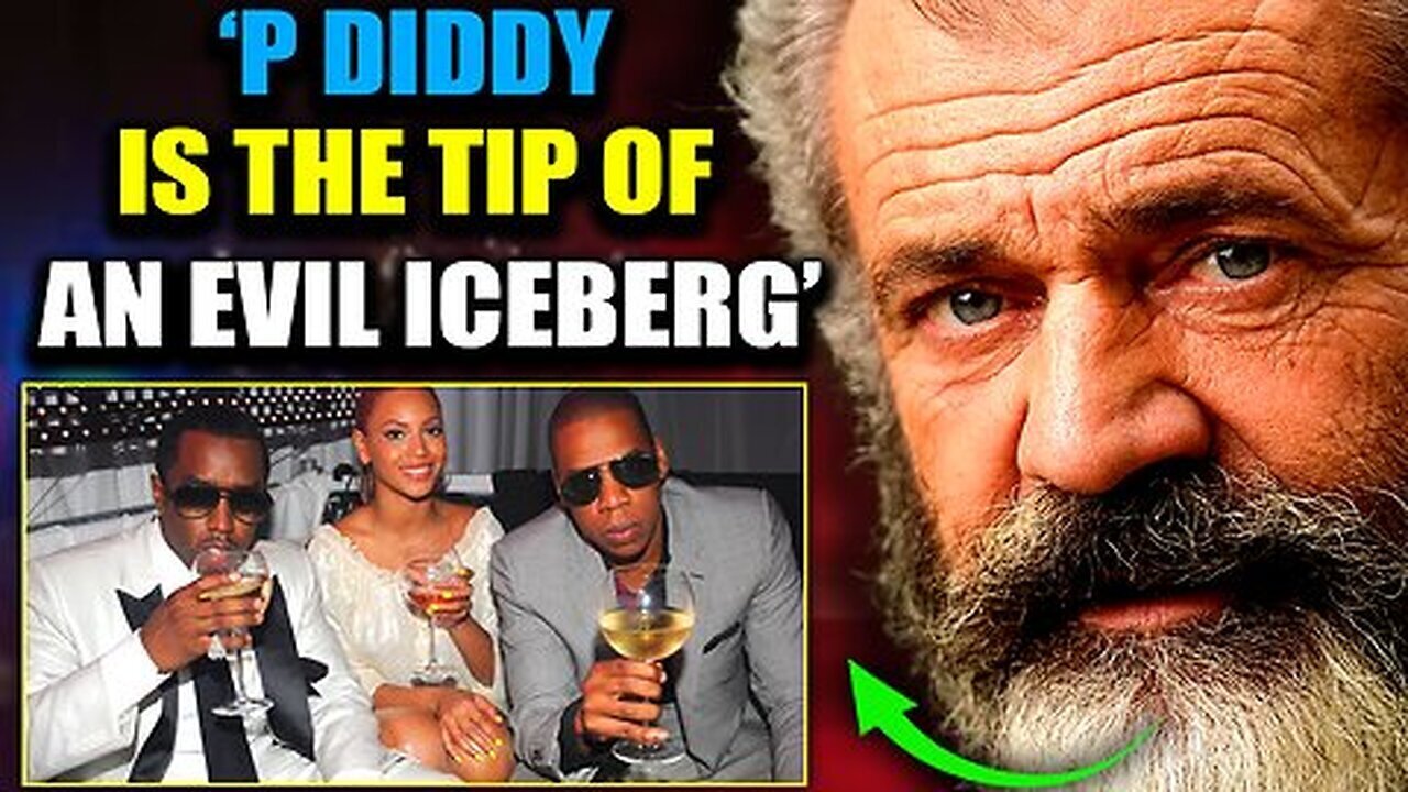 Mel Gibson - Hollywood Pedos Using Diddy To Cover - Up 'Horrific' Crimes Of Satanic Cabal - Oct 2