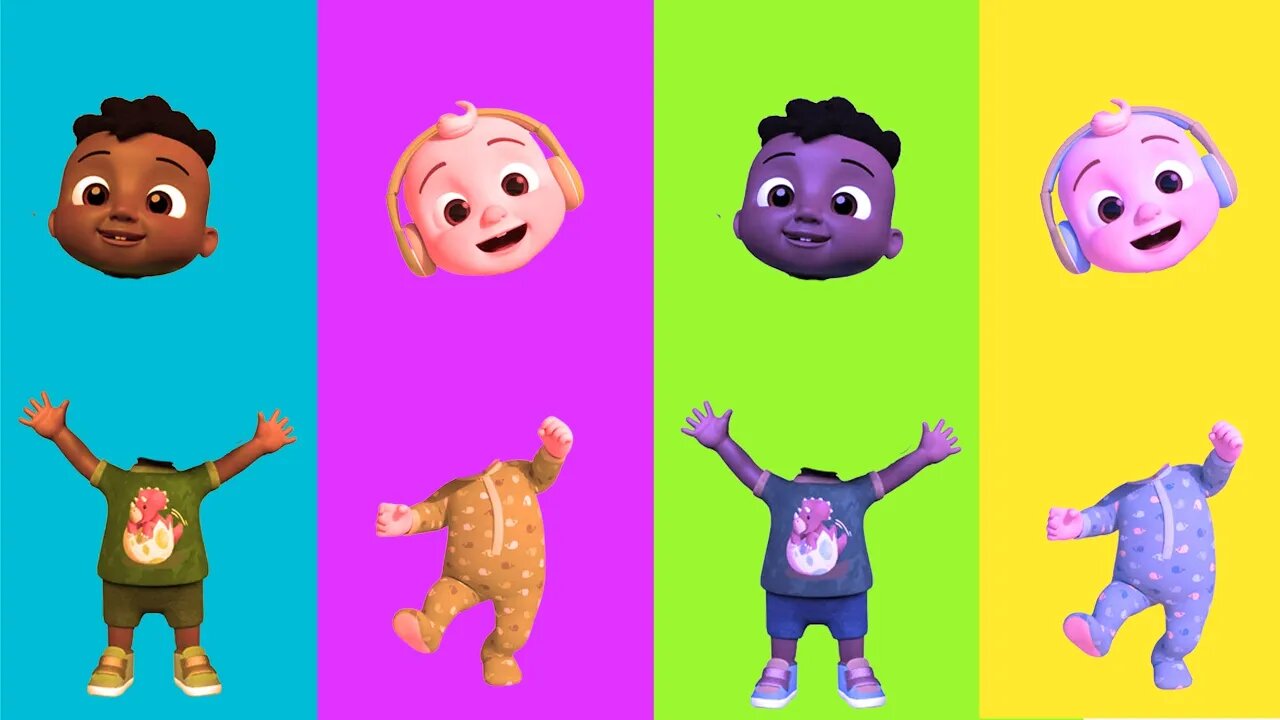 COCOMELON | Match the Head | Video for kids