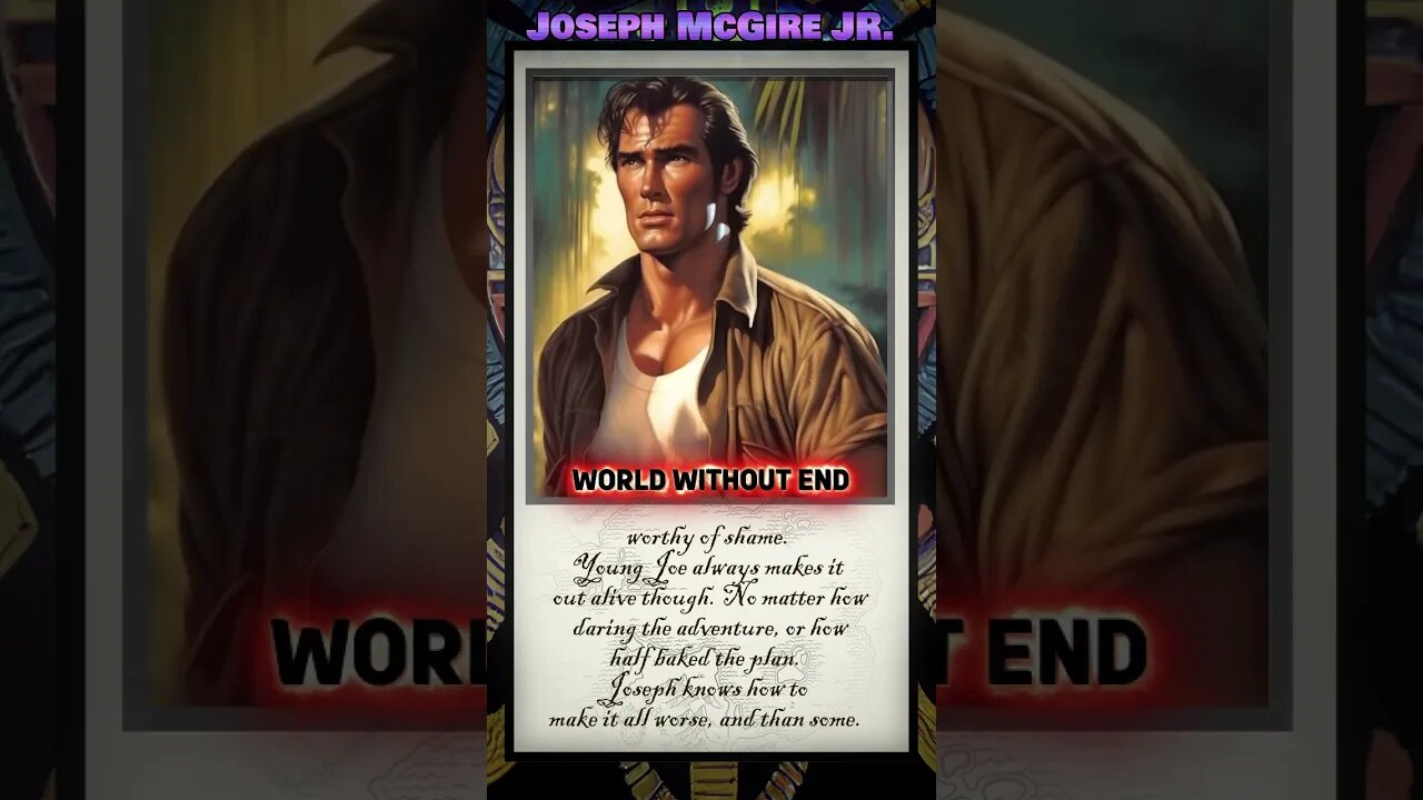 Joeseph McGire Jr. | Character Bio - Original Dark Fantasy/Sci-Fi RPG World short Lore video