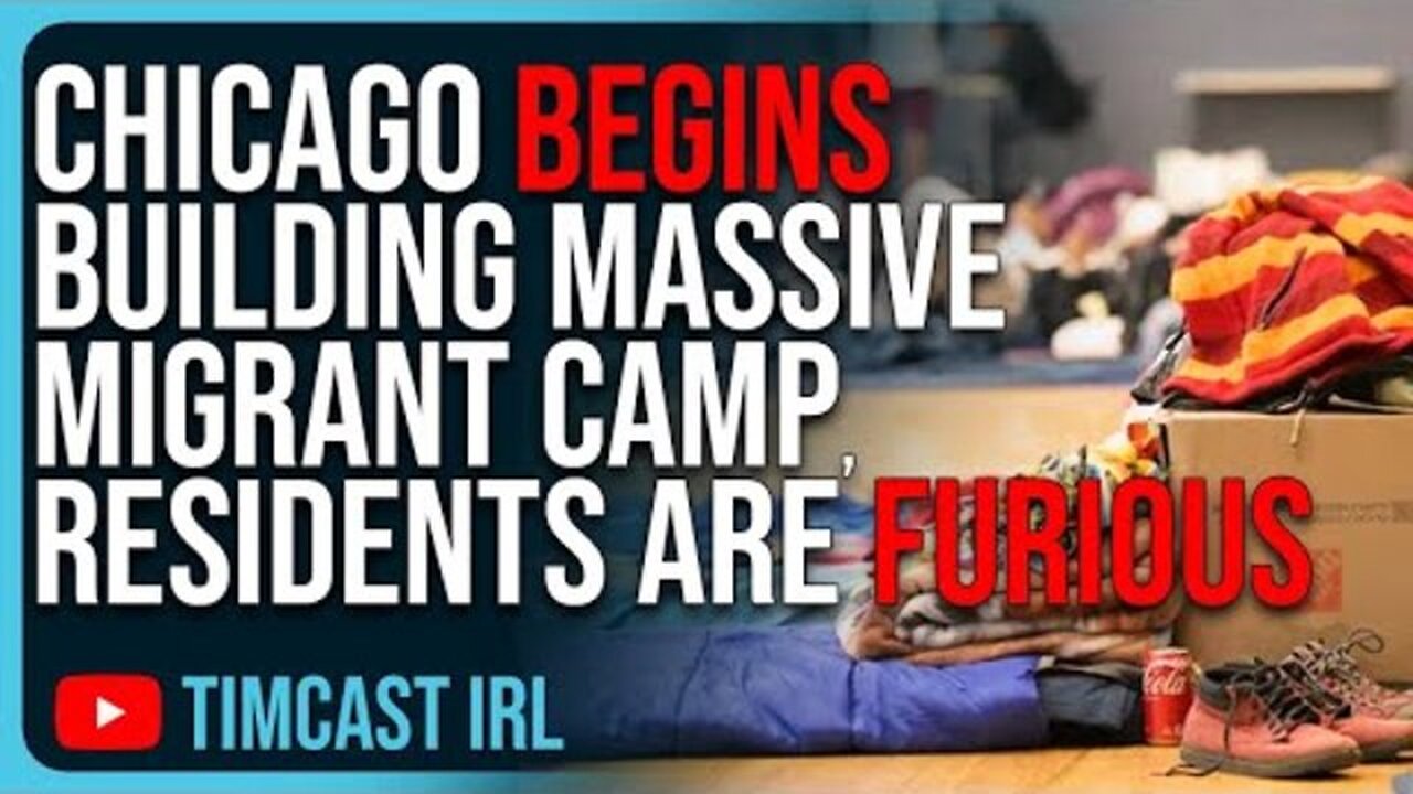 CHICAGO BEGINS BUILDING MASSIVE MIGRANT CAMP, RESIDENTS ARE FURIOUS, BLAME DEMOCRATS