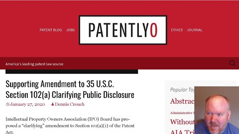 IPO wants to redefine the patent "on sale" bar :(