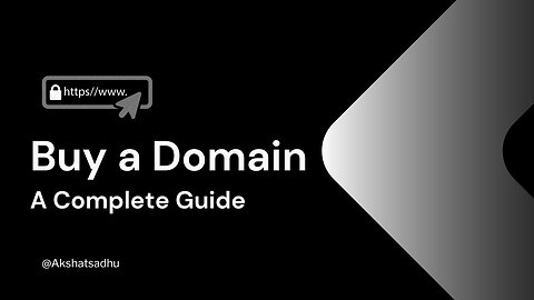 How to Buy a Domain for your business [step-by-step] Guide