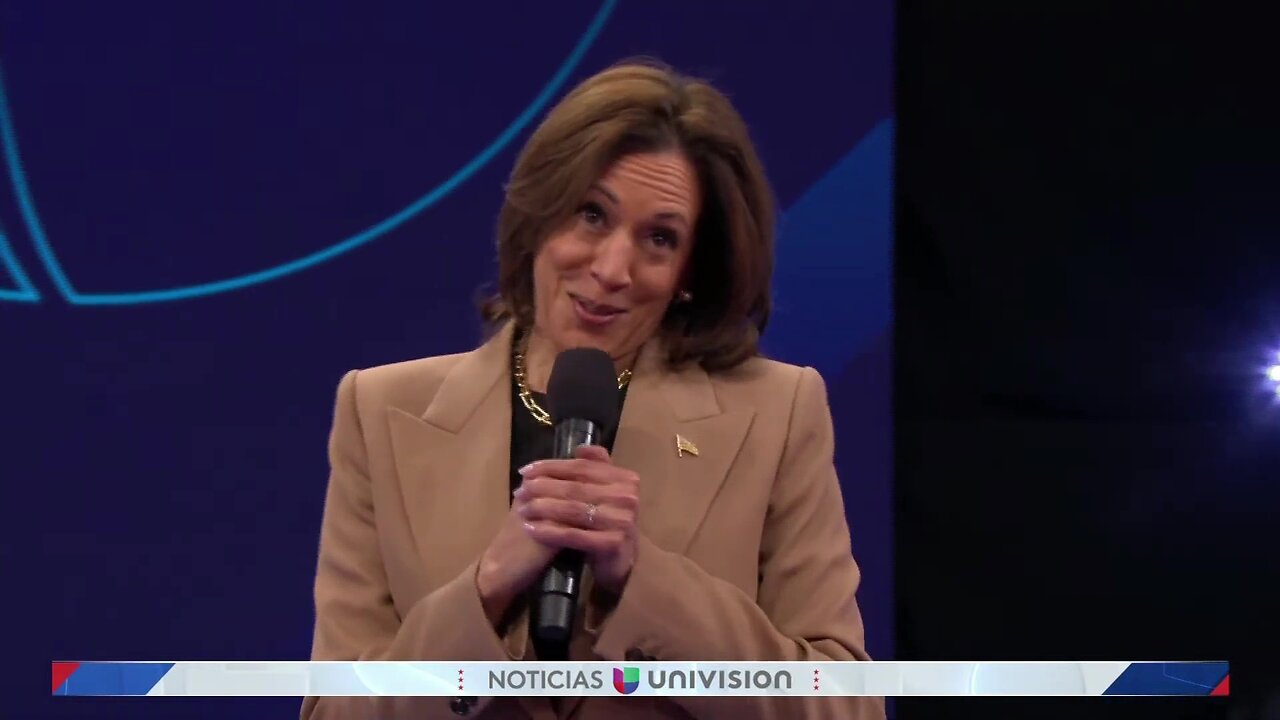 Kamala Harris - "I know Donald Trump's type" but "I don't really know him to be honest with you"