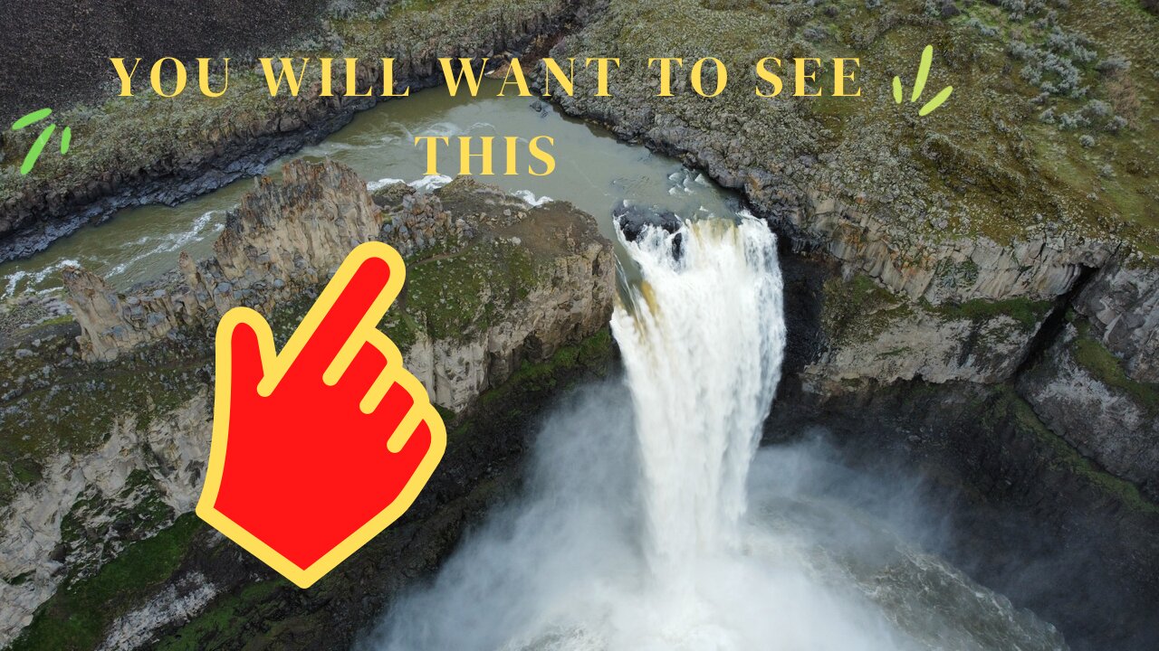 Palouse Falls, a waterfall of singular beauty.