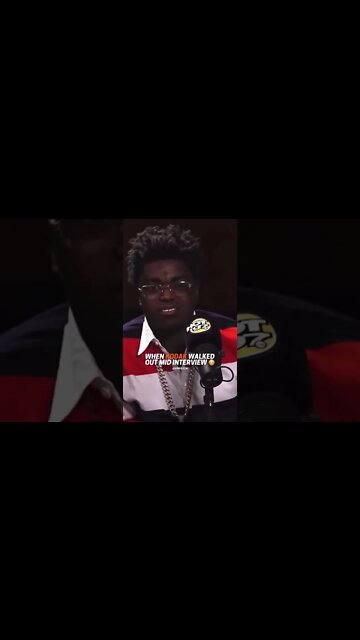 Kodak Black walks out mid interview🤯🤣