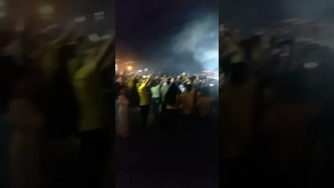 Hino Nacional na manifestação pelo Brasil