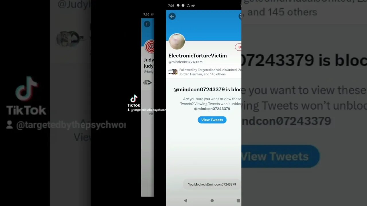 Y'all say that #targetedindividuals need to stick together? 07/19/2023
