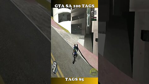 GTA SAN ANDREAS 100 TAGS TAG 85 #shorts #semedissaum #gta