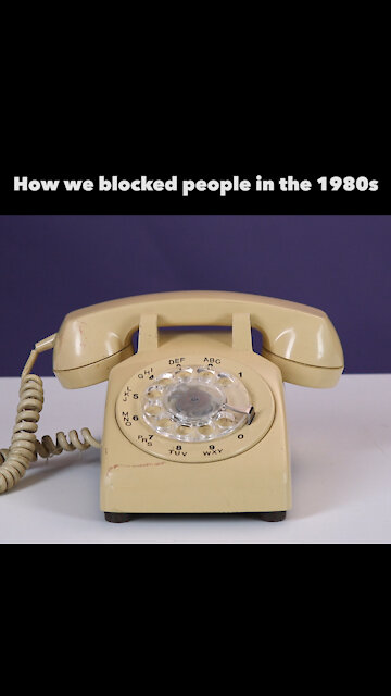 Blocking people in the 80s [GMG Originals]