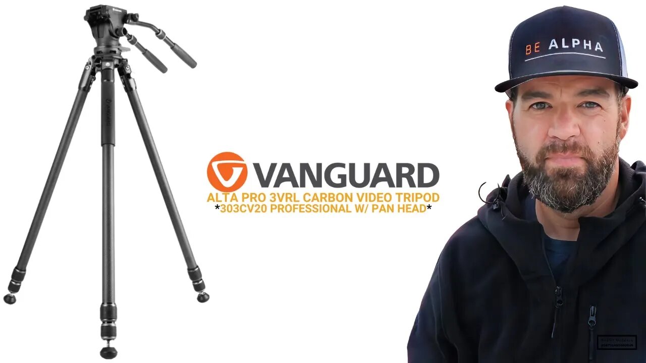 VLOG Review: Vanguard Alta Pro 3VRL 303CV18 Professional Carbon Fiber Tripod and Dual Armed Pan Head