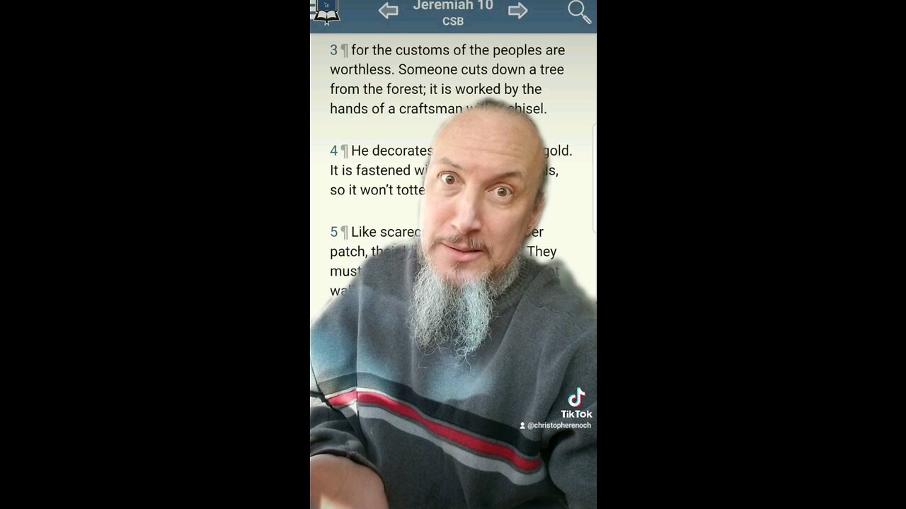 Is Jeremiah 10 about Christmas Trees?