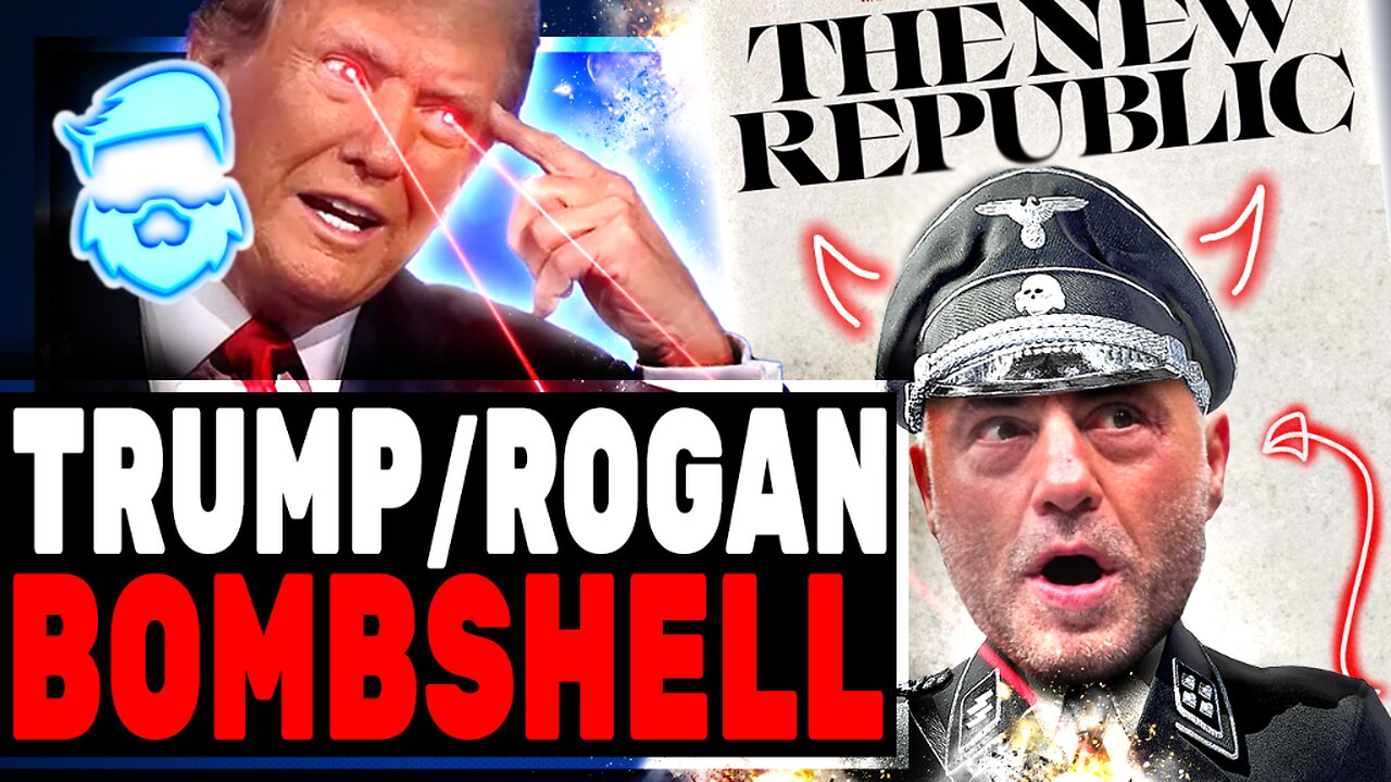 Joe Rogan Donald Trump Meltdown BOMBSHELL! Author Of UNHINGED Hitpiece BUSTED As Kamala Harris BAILS