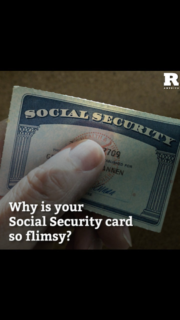 Why Social Security Cards Are So Destructible